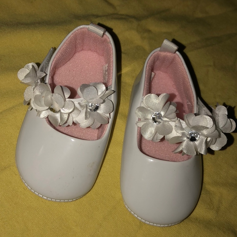 Baby baptism shoes
